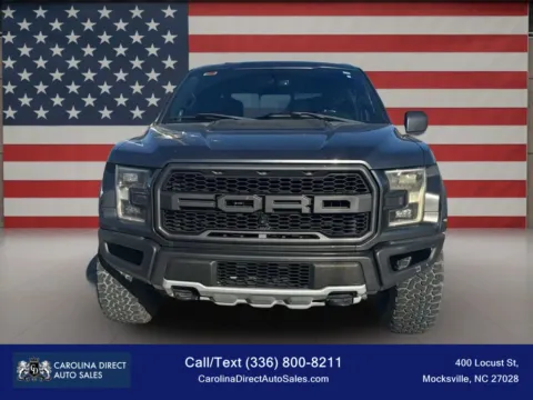 Photos of 2018 Ford F-150 SuperCrew Cab Raptor Pickup 4D 5 1/2 ft for sale in Mocksville, NC at Carolina Direct Auto Sales