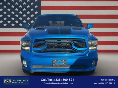 Photos of 2018 Ram 1500 Crew Cab Sport Pickup 4D 5 1/2 ft for sale in Mocksville, NC at Carolina Direct Auto Sales