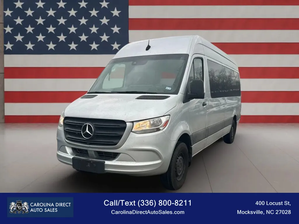 Silver 2019 Mercedes-Benz Sprinter 2500 Cargo High Roof w/170' WB Van 3D for sale in Mocksville, NC