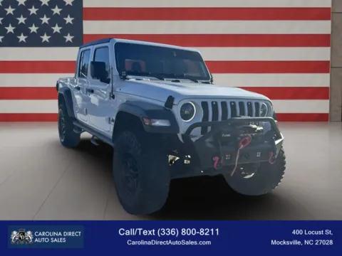 Another view of 2020 Jeep Gladiator Sport S Pickup 4D 5 ft for sale in Mocksville, NC at Carolina Direct Auto Sales