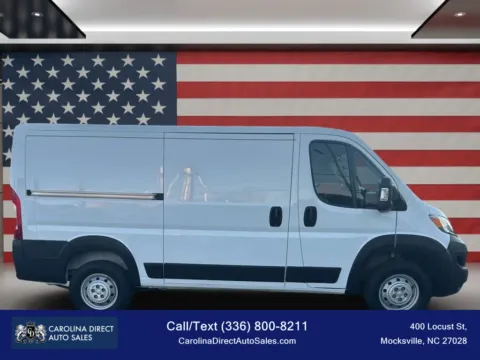 More photos of 2023 Ram ProMaster Cargo Van 2500 Low Roof Van 3D at Carolina Direct Auto Sales, NC