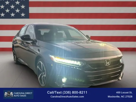 Another view of 2021 Honda Accord Sport Sedan 4D for sale in Mocksville, NC at Carolina Direct Auto Sales