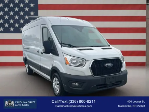 Another view of 2021 Ford Transit 250 Cargo Van Medium Roof w/LWB Van 3D for sale in Mocksville, NC at Carolina Direct Auto Sales