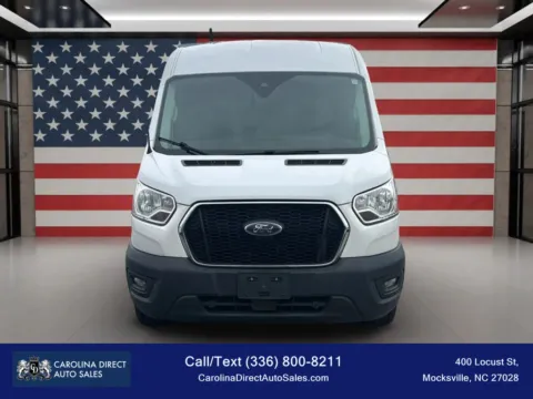 Photos of 2021 Ford Transit 250 Cargo Van Medium Roof w/LWB Van 3D for sale in Mocksville, NC at Carolina Direct Auto Sales