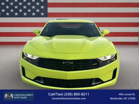 Photos of 2021 Chevrolet Camaro LT Coupe 2D for sale in Mocksville, NC at Carolina Direct Auto Sales