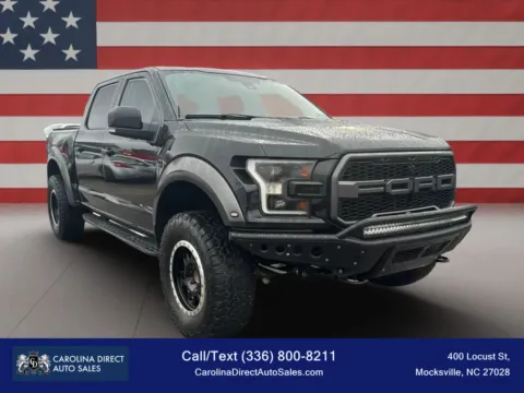 Another view of 2018 Ford F-150 SuperCrew Cab Raptor Pickup 4D 5 1/2 ft for sale in Mocksville, NC at Carolina Direct Auto Sales