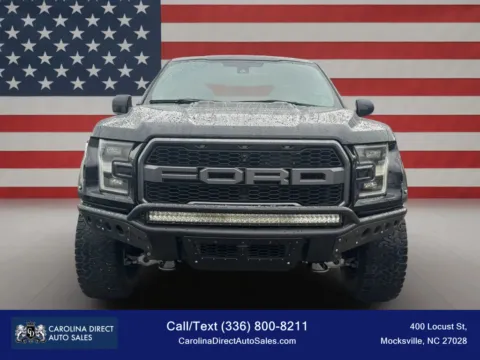 Photos of 2018 Ford F-150 SuperCrew Cab Raptor Pickup 4D 5 1/2 ft for sale in Mocksville, NC at Carolina Direct Auto Sales