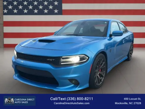 Blue 2015 Dodge Charger SRT Hellcat Sedan 4D for sale in Mocksville, NC