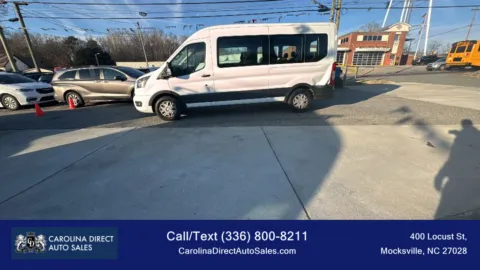 White 2023 Ford Transit 350 Passenger Van XLT w/Medium Roof Van 3D for sale in Mocksville, NC