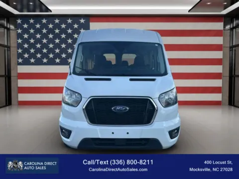 Photos of 2023 Ford Transit 350 Passenger Van XLT w/Medium Roof Van 3D for sale in Mocksville, NC at Carolina Direct Auto Sales