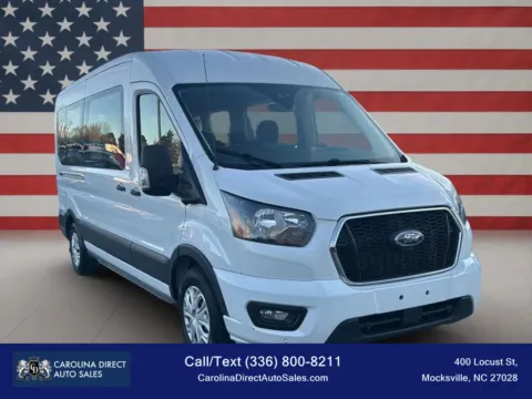 Another view of 2023 Ford Transit 350 Passenger Van XLT w/Medium Roof Van 3D for sale in Mocksville, NC at Carolina Direct Auto Sales