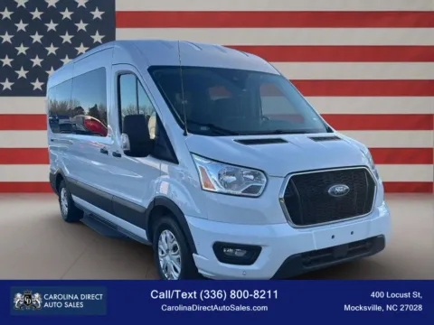 Another view of 2022 Ford Transit 350 Passenger Van XLT w/Medium Roof Van 3D for sale in Mocksville, NC at Carolina Direct Auto Sales