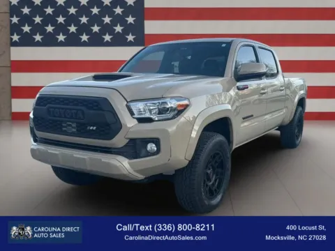 Beige 2019 Toyota Tacoma Double Cab TRD Sport Pickup 4D 6 ft for sale in Mocksville, NC