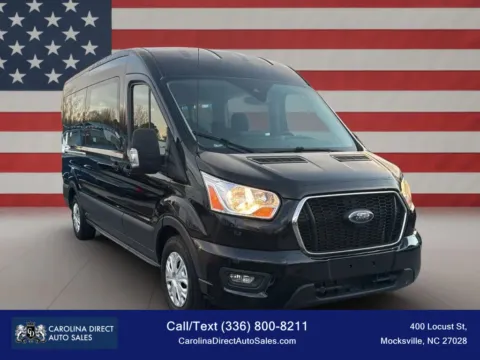 Another view of 2022 Ford Transit 350 Passenger Van XLT w/Medium Roof Van 3D for sale in Mocksville, NC at Carolina Direct Auto Sales