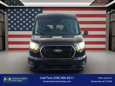 Photos of 2022 Ford Transit 350 Passenger Van XLT w/Medium Roof Van 3D for sale in Mocksville, NC at Carolina Direct Auto Sales