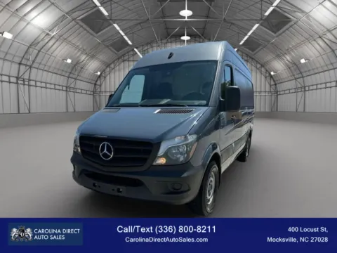 Gray 2018 Mercedes-Benz Sprinter 2500 Cargo Standard Roof w/144' WB Van 3D for sale in Mocksville, NC