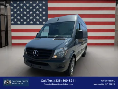 Gray 2018 Mercedes-Benz Sprinter 2500 Cargo Standard Roof w/144' WB Van 3D for sale in Mocksville, NC