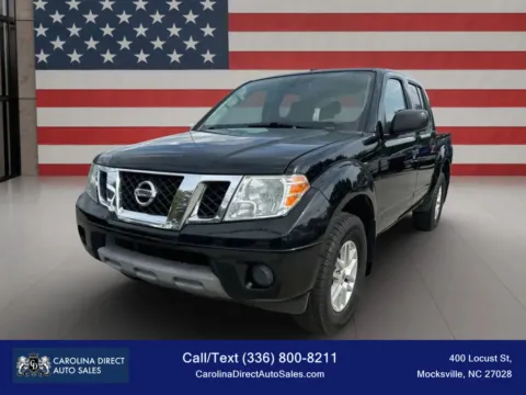 Black 2018 Nissan Frontier Crew Cab SV Pickup 4D 5 ft for sale in Mocksville, NC