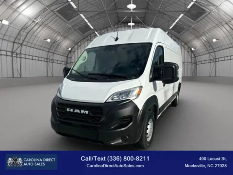White 2023 Ram ProMaster Cargo Van 2500 High Roof Van 3D for sale in Mocksville, NC