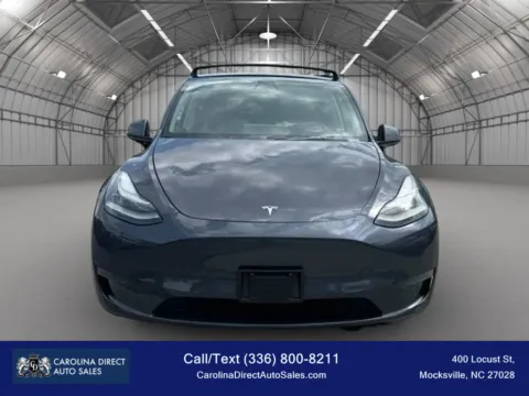 Photos of 2020 Tesla Model Y Long Range Sport Utility 4D for sale in Mocksville, NC at Carolina Direct Auto Sales