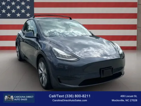 Another view of 2020 Tesla Model Y Long Range Sport Utility 4D for sale in Mocksville, NC at Carolina Direct Auto Sales