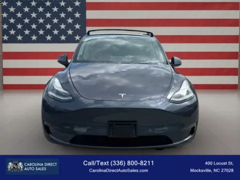 Photos of 2020 Tesla Model Y Long Range Sport Utility 4D for sale in Mocksville, NC at Carolina Direct Auto Sales