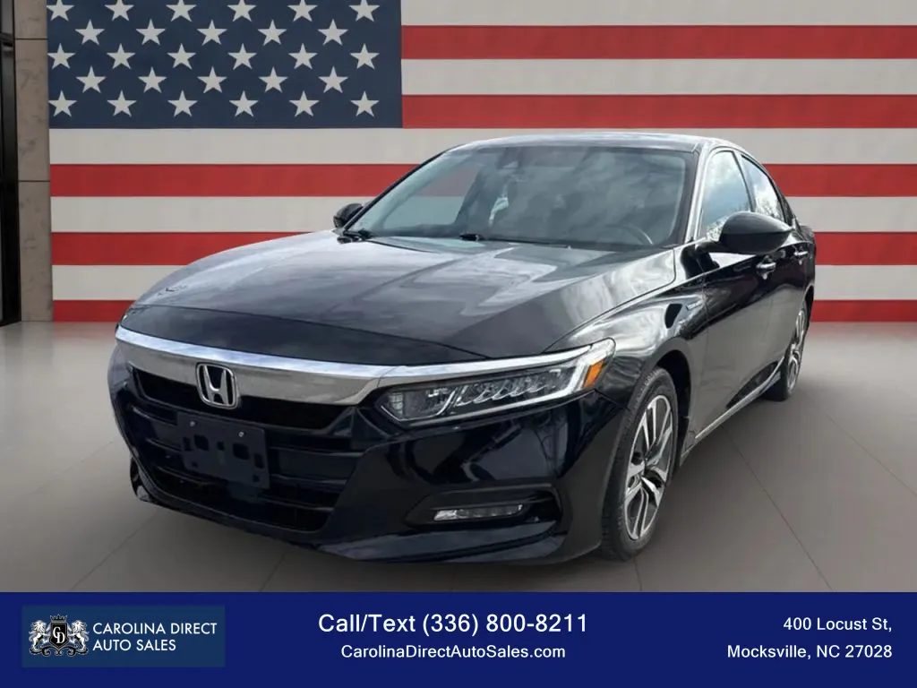 Black 2020 Honda Accord Hybrid EX Sedan 4D for sale in Mocksville, NC