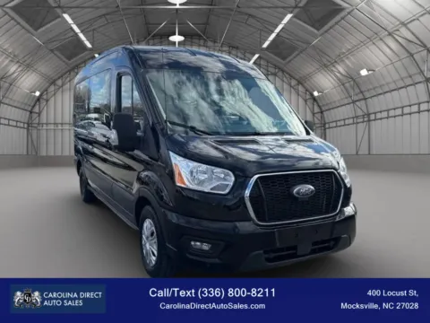 Another view of 2022 Ford Transit 350 Passenger Van XLT w/Medium Roof Van 3D for sale in Mocksville, NC at Carolina Direct Auto Sales