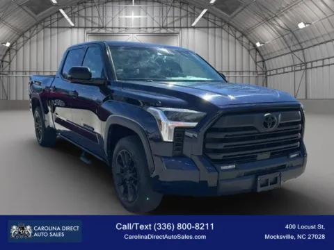 Another view of 2023 Toyota Tundra CrewMax SR5 Pickup 4D 6 1/2 ft for sale in Mocksville, NC at Carolina Direct Auto Sales