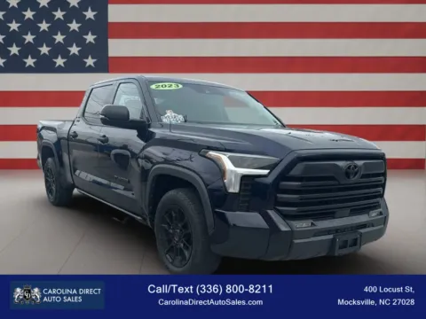 Another view of 2023 Toyota Tundra CrewMax SR5 Pickup 4D 6 1/2 ft for sale in Mocksville, NC at Carolina Direct Auto Sales