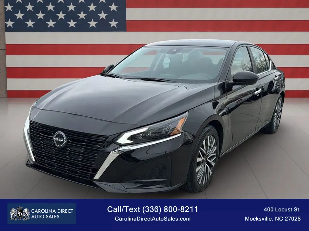 Black 2023 Nissan Altima 2.5 SV Sedan 4D for sale in Mocksville, NC