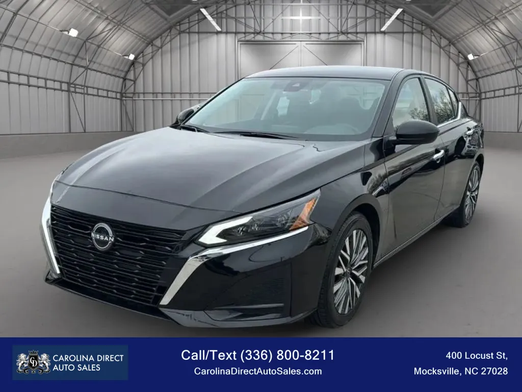 Black 2023 Nissan Altima 2.5 SV Sedan 4D for sale in Mocksville, NC