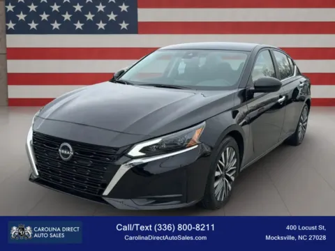 Black 2023 Nissan Altima 2.5 SV Sedan 4D for sale in Mocksville, NC