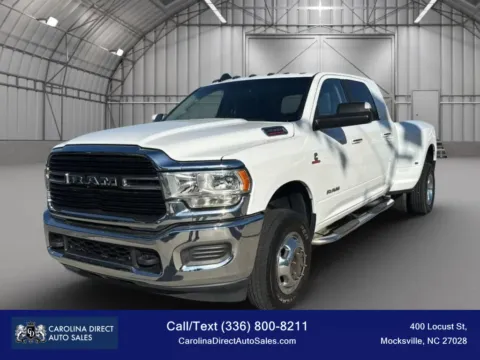 White 2019 Ram 3500 Mega Cab Big Horn Pickup 4D 6 1/3 ft for sale in Mocksville, NC