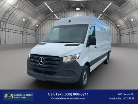 White 2022 Mercedes-Benz Sprinter 2500 Cargo High Roof w/170' WB Van 3D for sale in Mocksville, NC