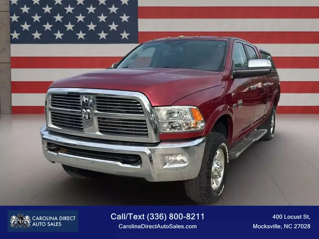 Red 2011 Ram 2500 Crew Cab Laramie Pickup 4D 6 1/3 ft for sale in Mocksville, NC
