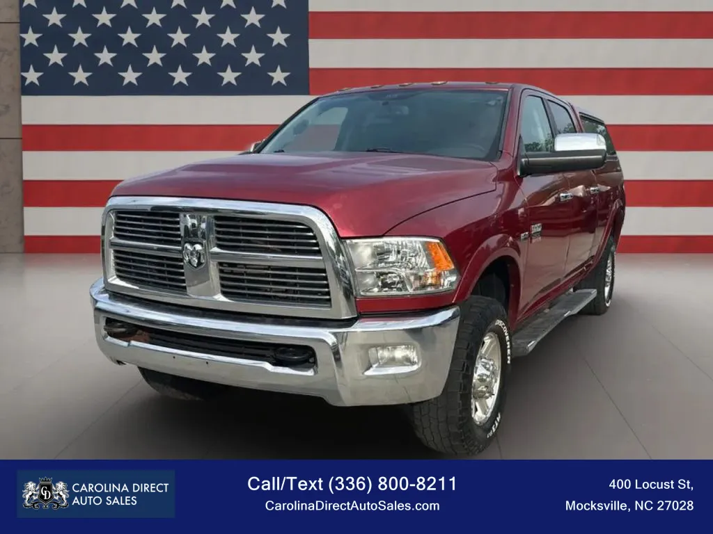 Red 2011 Ram 2500 Crew Cab Laramie Pickup 4D 6 1/3 ft for sale in Mocksville, NC