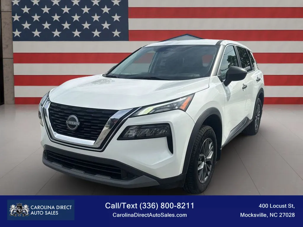 White 2022 Nissan Rogue S Sport Utility 4D for sale in Mocksville, NC