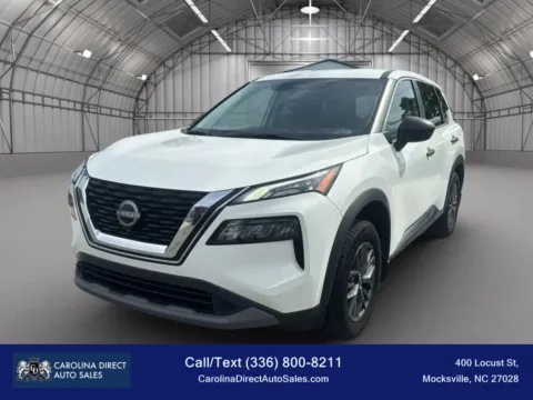 White 2022 Nissan Rogue S Sport Utility 4D for sale in Mocksville, NC