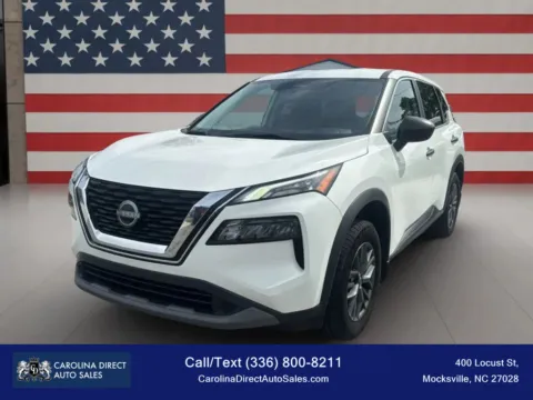 White 2022 Nissan Rogue S Sport Utility 4D for sale in Mocksville, NC
