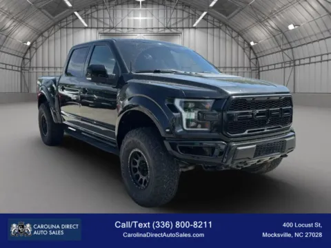 Another view of 2017 Ford F-150 SuperCrew Cab Raptor Pickup 4D 5 1/2 ft for sale in Mocksville, NC at Carolina Direct Auto Sales