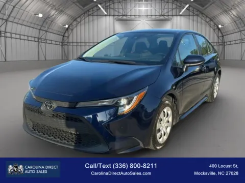 Blue 2022 Toyota Corolla LE Sedan 4D for sale in Mocksville, NC
