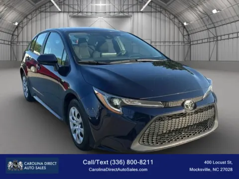 Another view of 2022 Toyota Corolla LE Sedan 4D for sale in Mocksville, NC at Carolina Direct Auto Sales