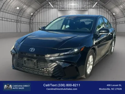 Black 2025 Toyota Camry LE Sedan 4D for sale in Mocksville, NC