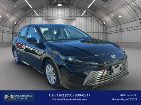 Another view of 2025 Toyota Camry LE Sedan 4D for sale in Mocksville, NC at Carolina Direct Auto Sales