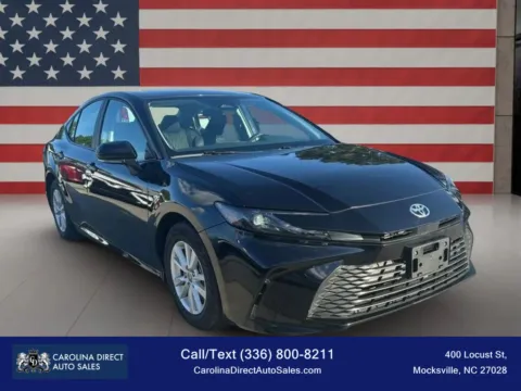 Another view of 2025 Toyota Camry LE Sedan 4D for sale in Mocksville, NC at Carolina Direct Auto Sales