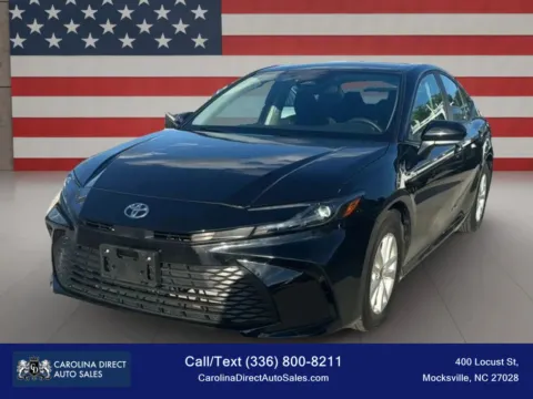 Black 2025 Toyota Camry LE Sedan 4D for sale in Mocksville, NC
