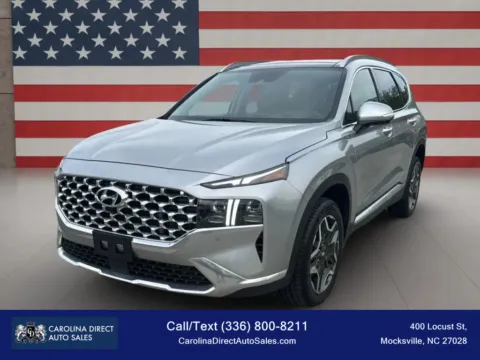 Silver 2023 Hyundai Santa Fe Limited Sport Utility 4D for sale in Mocksville, NC