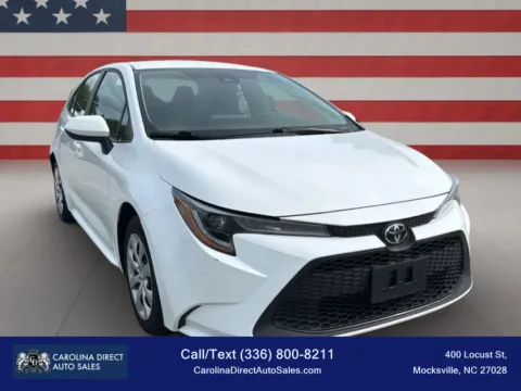 Another view of 2022 Toyota Corolla LE Sedan 4D for sale in Mocksville, NC at Carolina Direct Auto Sales