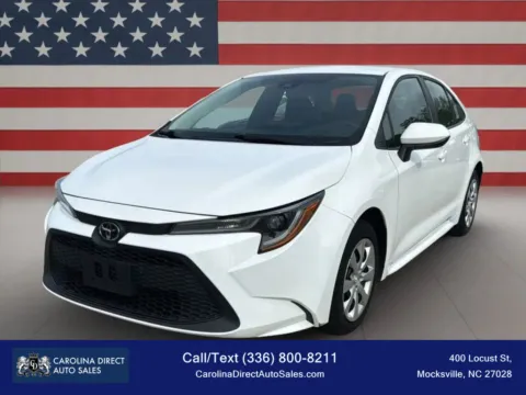White 2022 Toyota Corolla LE Sedan 4D for sale in Mocksville, NC